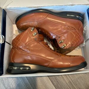 Pelle Pelle Brown Leather Boots Size 10